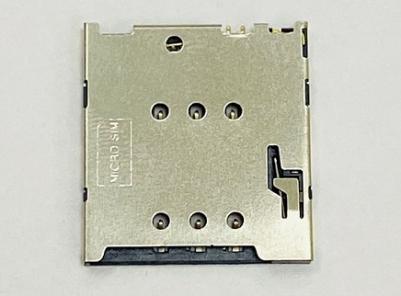 মাইক্রো সিম কার্ড সংযোগকারী, 6পিন H1.42mm KLS1-SIM-105